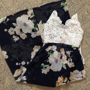 Halter style summer dress